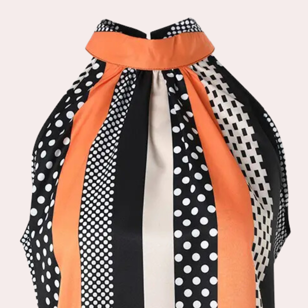 Elegante mouwloze damestop voor de zomer