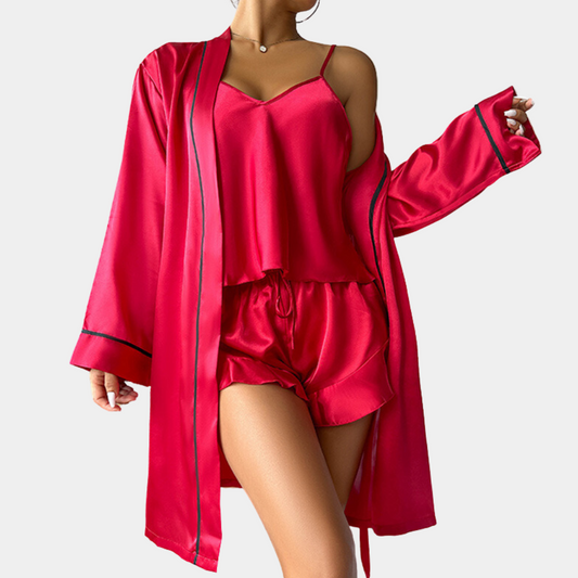 Elegante zomerse pyjamaset voor dames