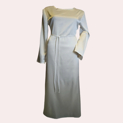 Elegante lange damesjurk voor de zomer