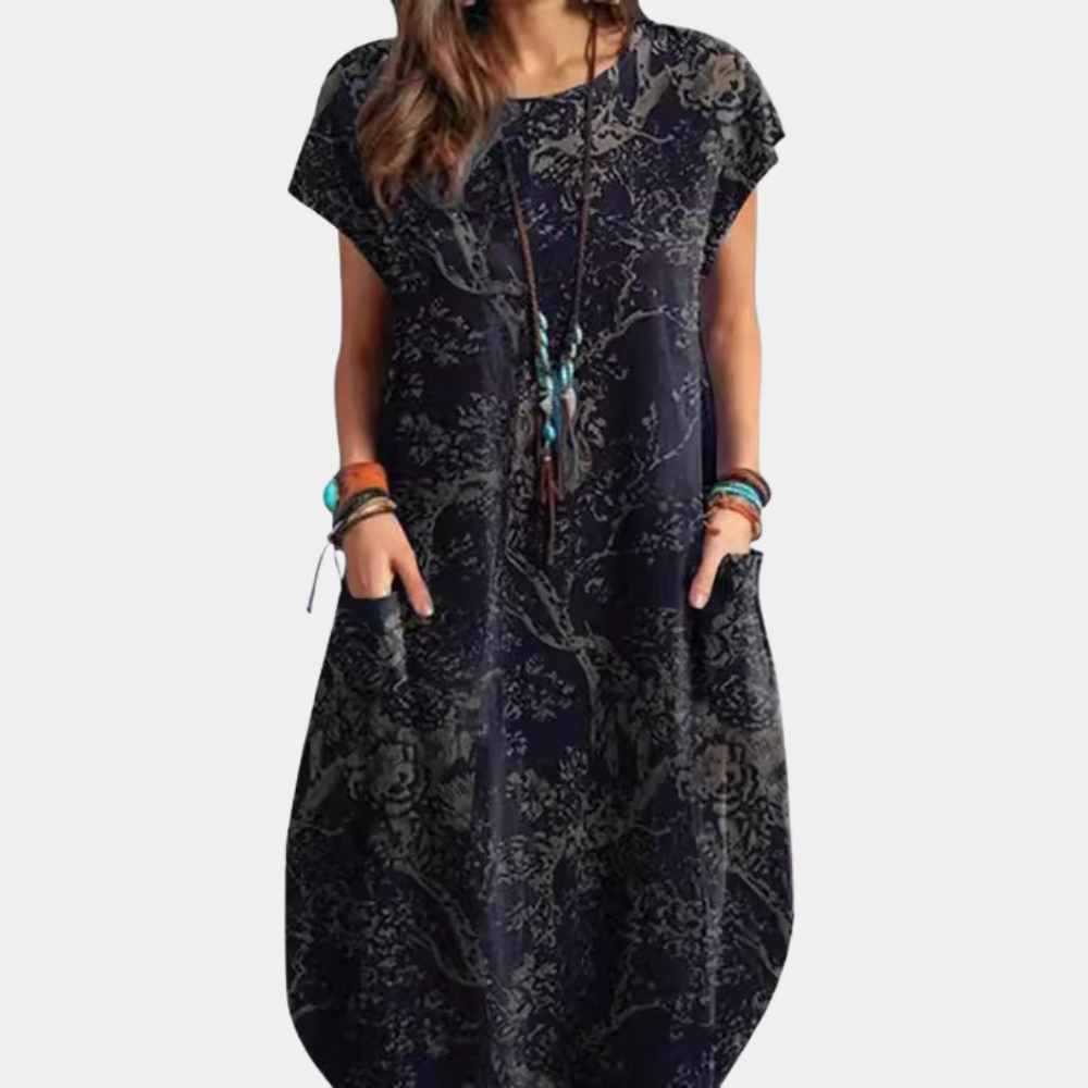 Trendy zomerse midi-jurk voor dames