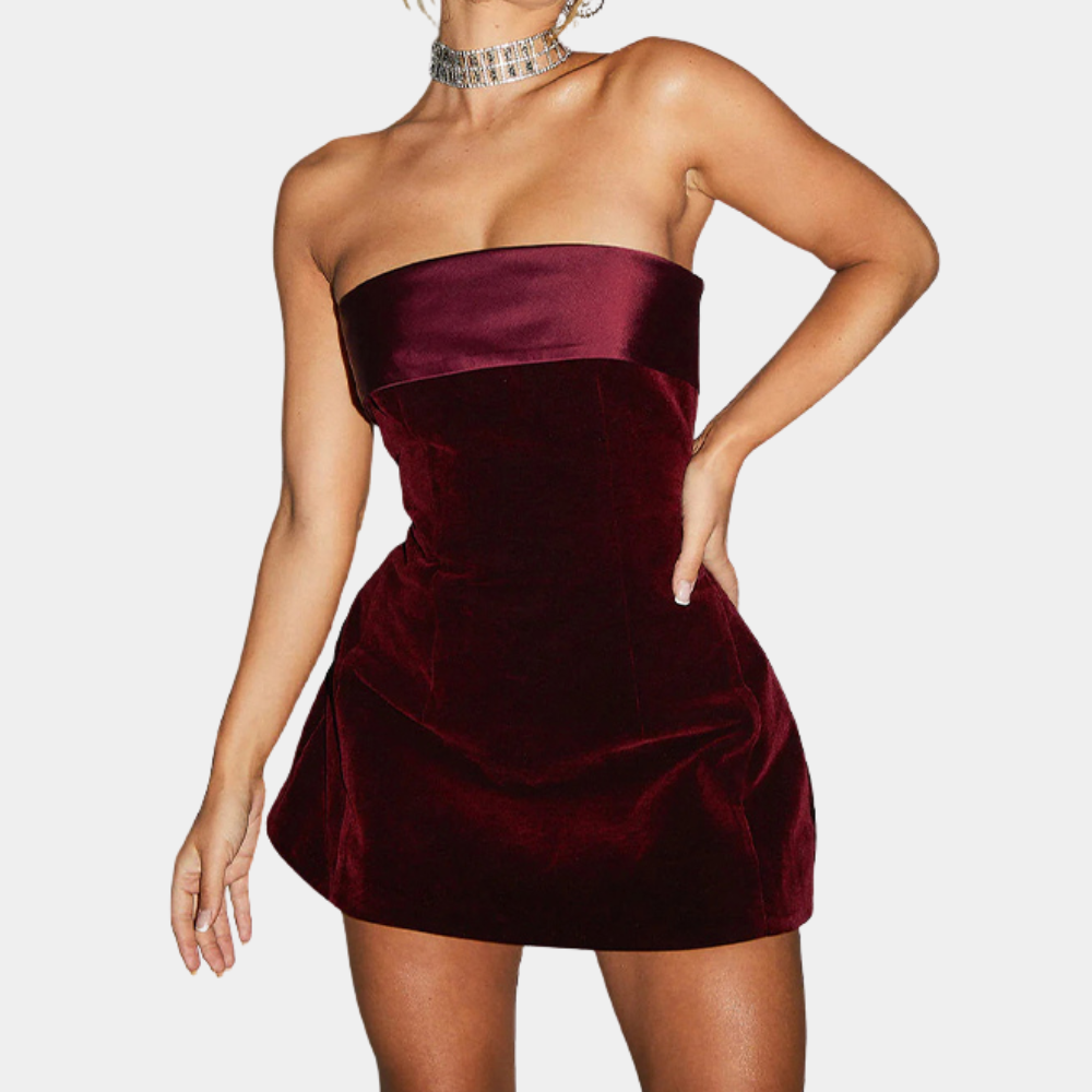 Elegante zomerse mini jurk voor dames