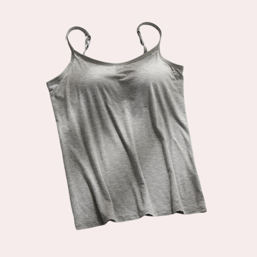 Comfortabele gewatteerde tanktop voor de zomer