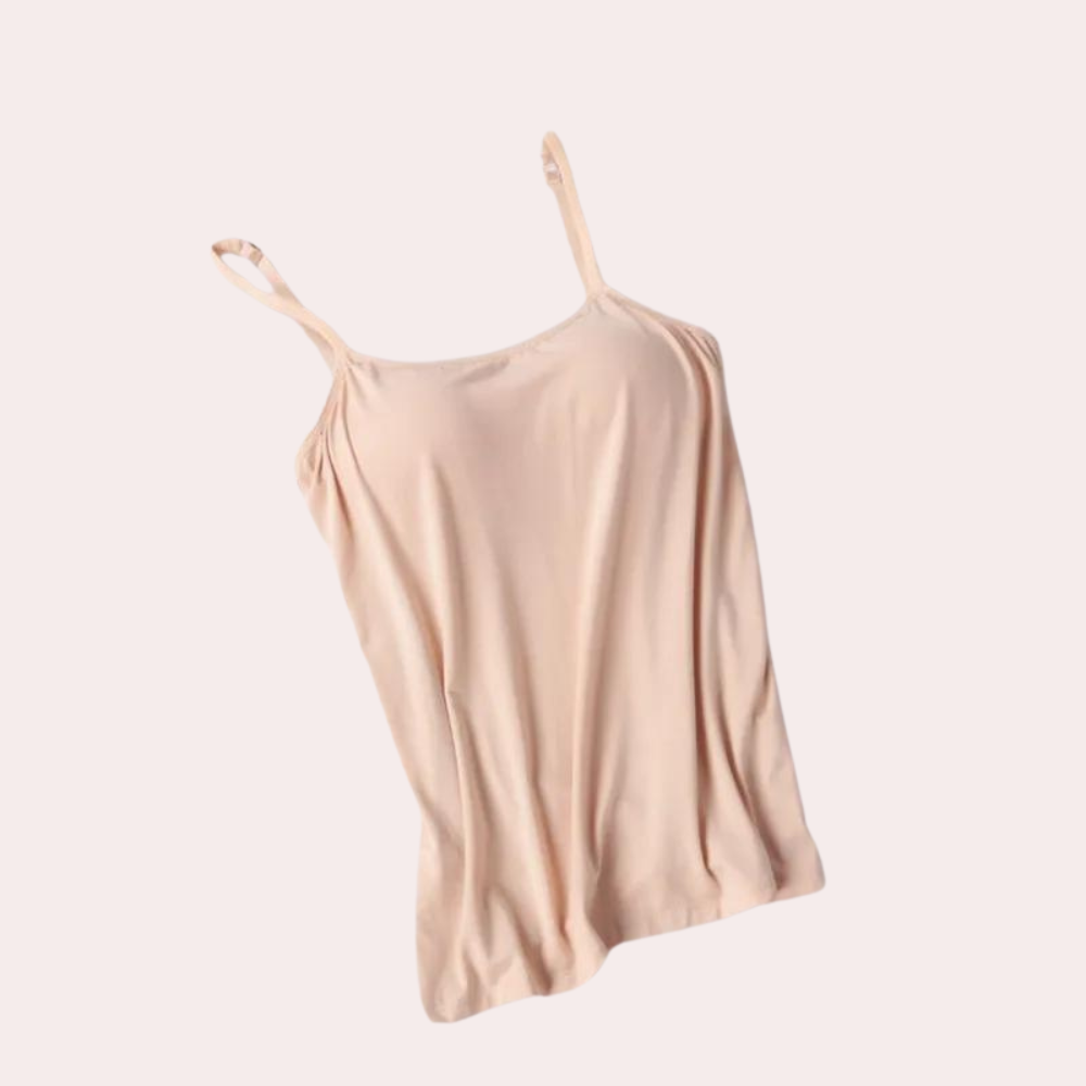 Comfortabele gewatteerde tanktop voor de zomer