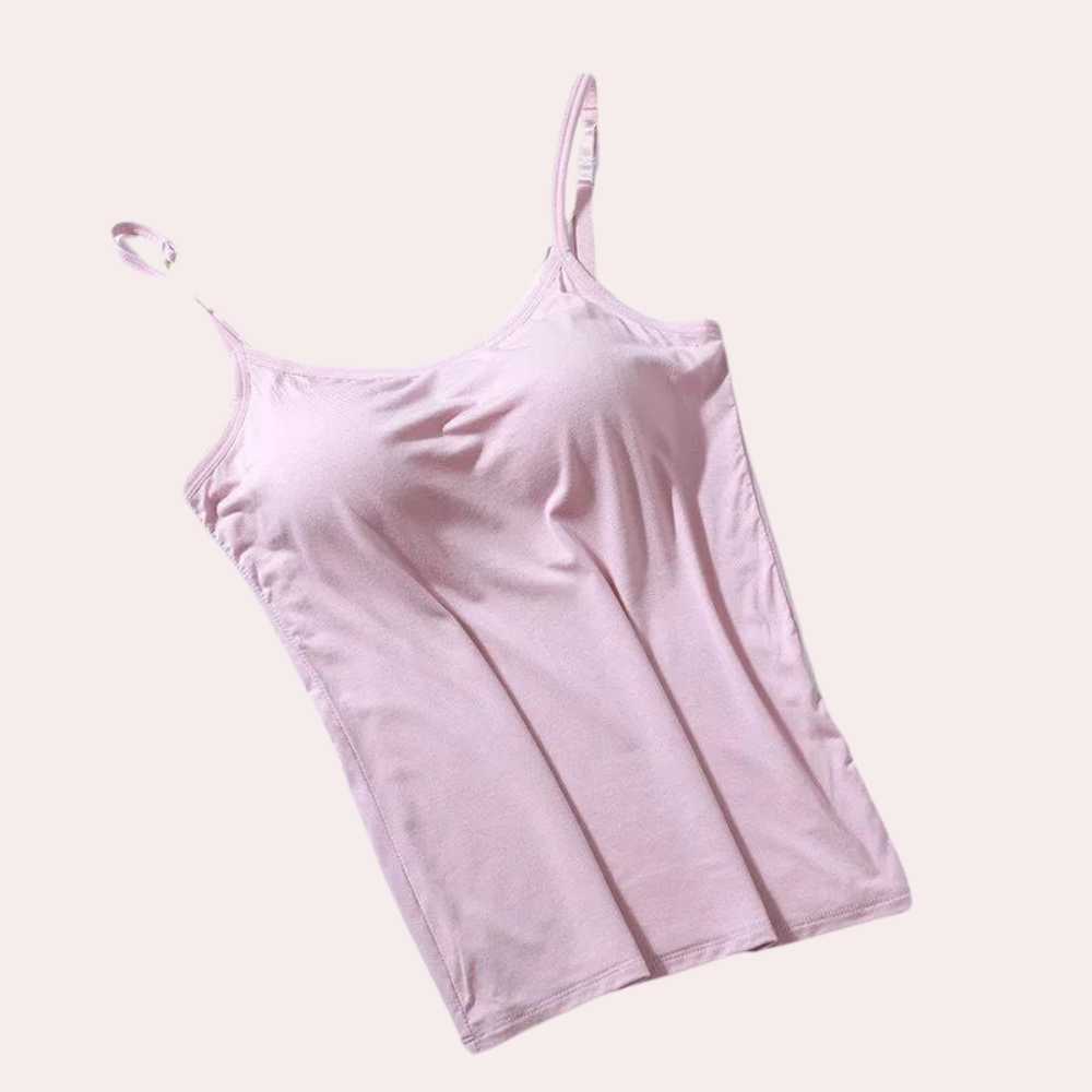 Comfortabele gewatteerde tanktop voor de zomer