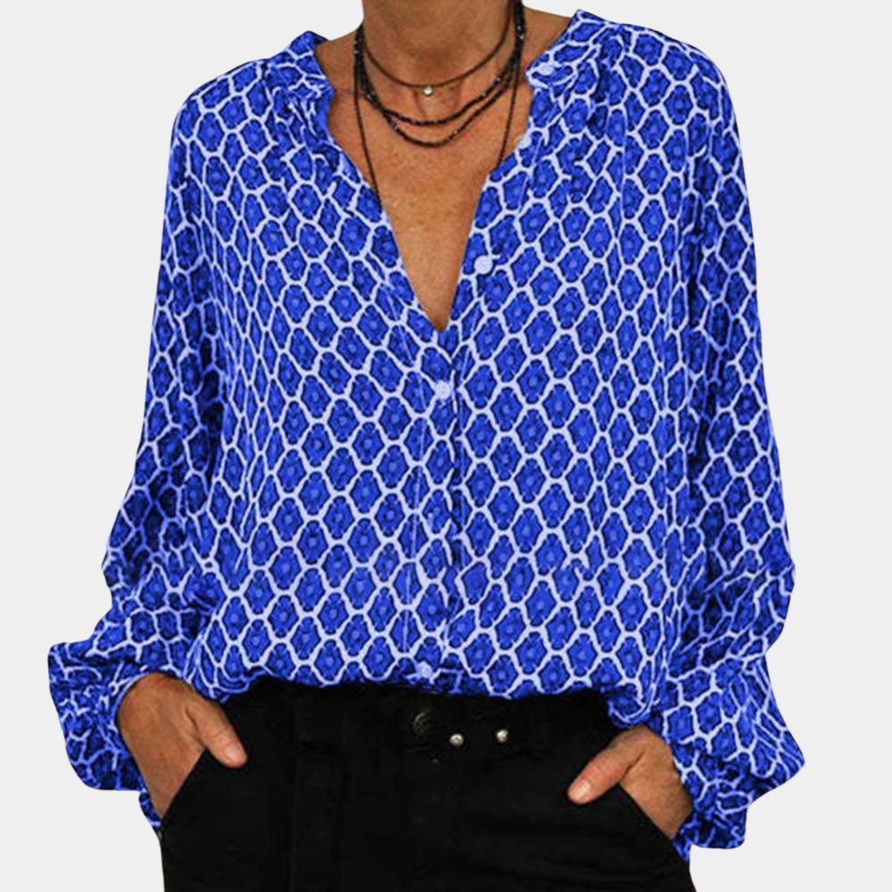 Comfortabele damesblouse voor de zomer