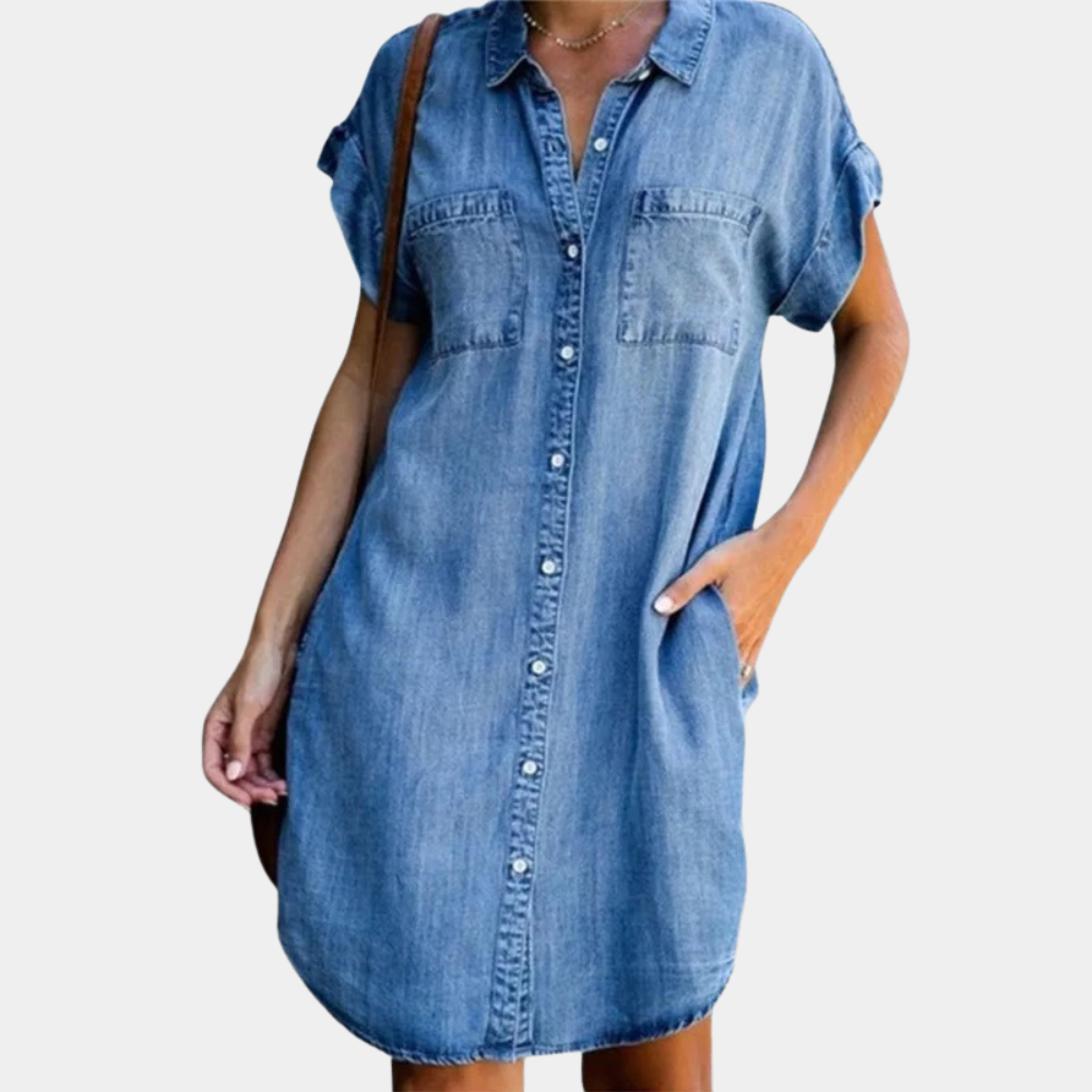 Casual damesjurk voor de zomer