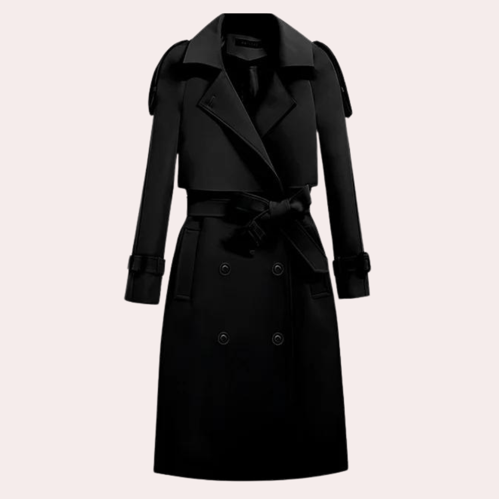Elegante lange zomertrenchcoat voor dames