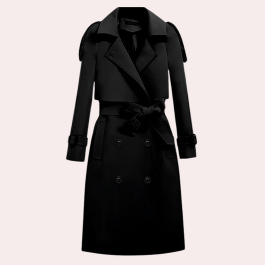 Elegante lange zomertrenchcoat voor dames