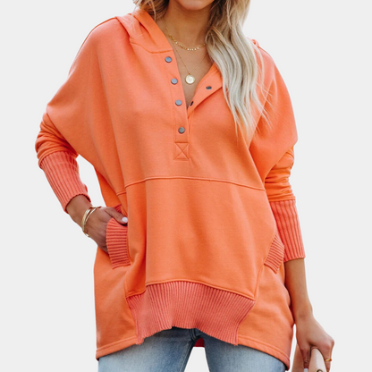Oversized zomer hoodie voor dames