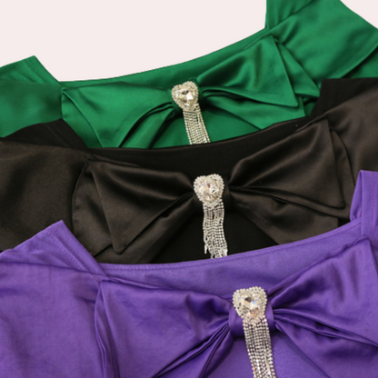 Belinda - Charmante Zomer Strik Blouse voor Dames