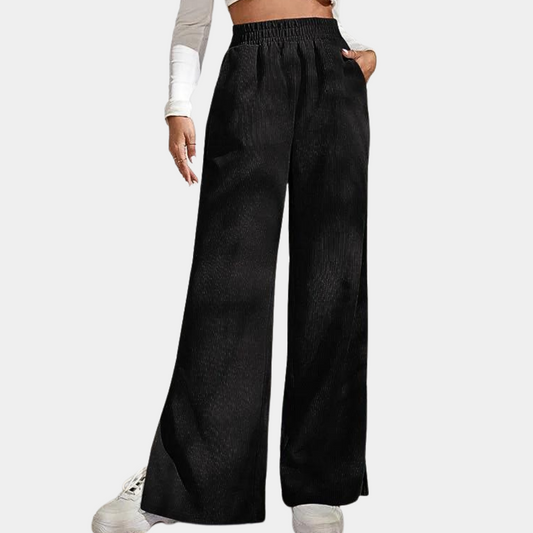 Daria - Casual Chic Corduroy Zomer Damesbroek