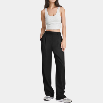 Marcia - Elegante loose fit damesbroek voor de zomer