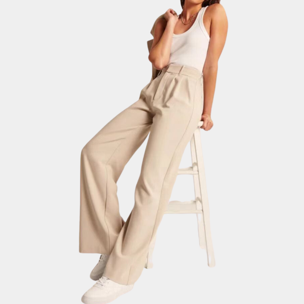 Marcia - Elegante loose fit damesbroek voor de zomer