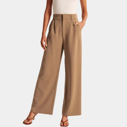 Marcia - Elegante loose fit damesbroek voor de zomer