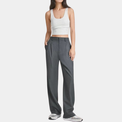 Marcia - Elegante loose fit damesbroek voor de zomer