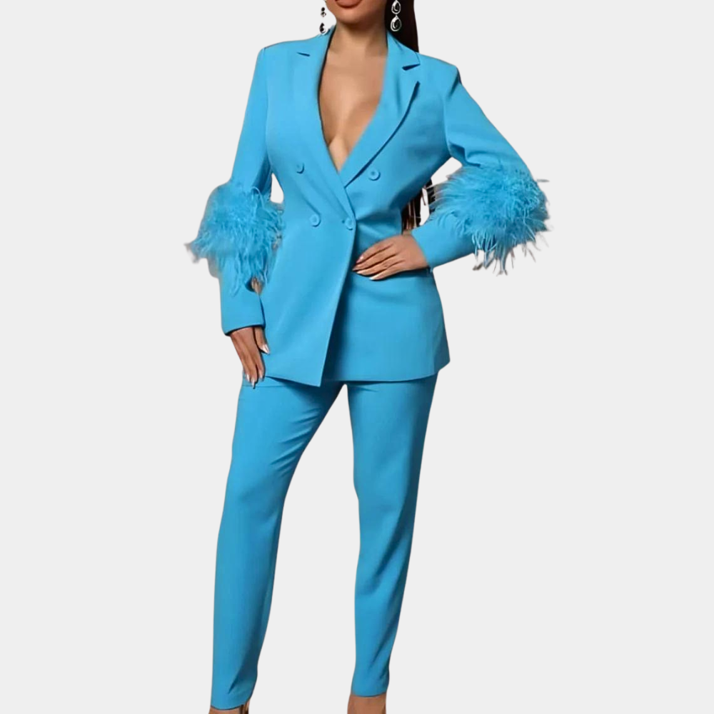 Valery - Chic 2-delige Dames Zomeroutfit