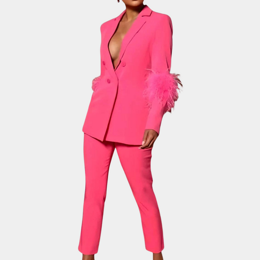 Valery - Chic 2-delige Dames Zomeroutfit