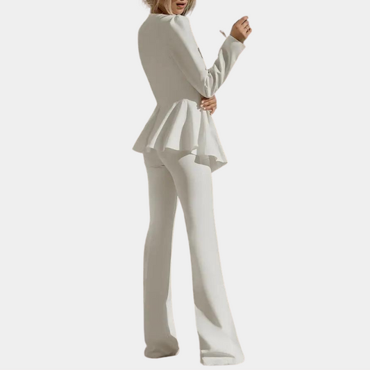 Jamalia - Luxe 3-delige Zomerse Blazer Set voor Dames