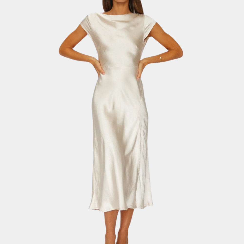 Halette - Luxe Elegantie damesjurk voor de Zomer