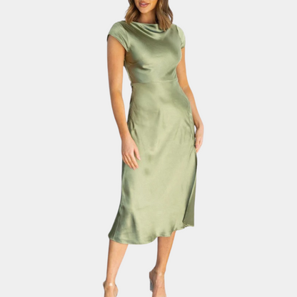 Halette - Luxe Elegantie damesjurk voor de Zomer