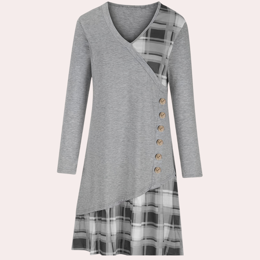 Casual zomerse midi-jurk voor dames