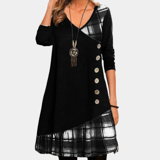 Casual zomerse midi-jurk voor dames