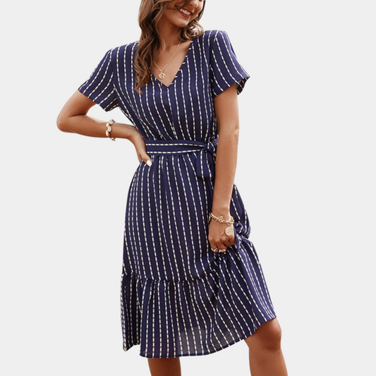 Bohemian zomer midi-jurk voor dames