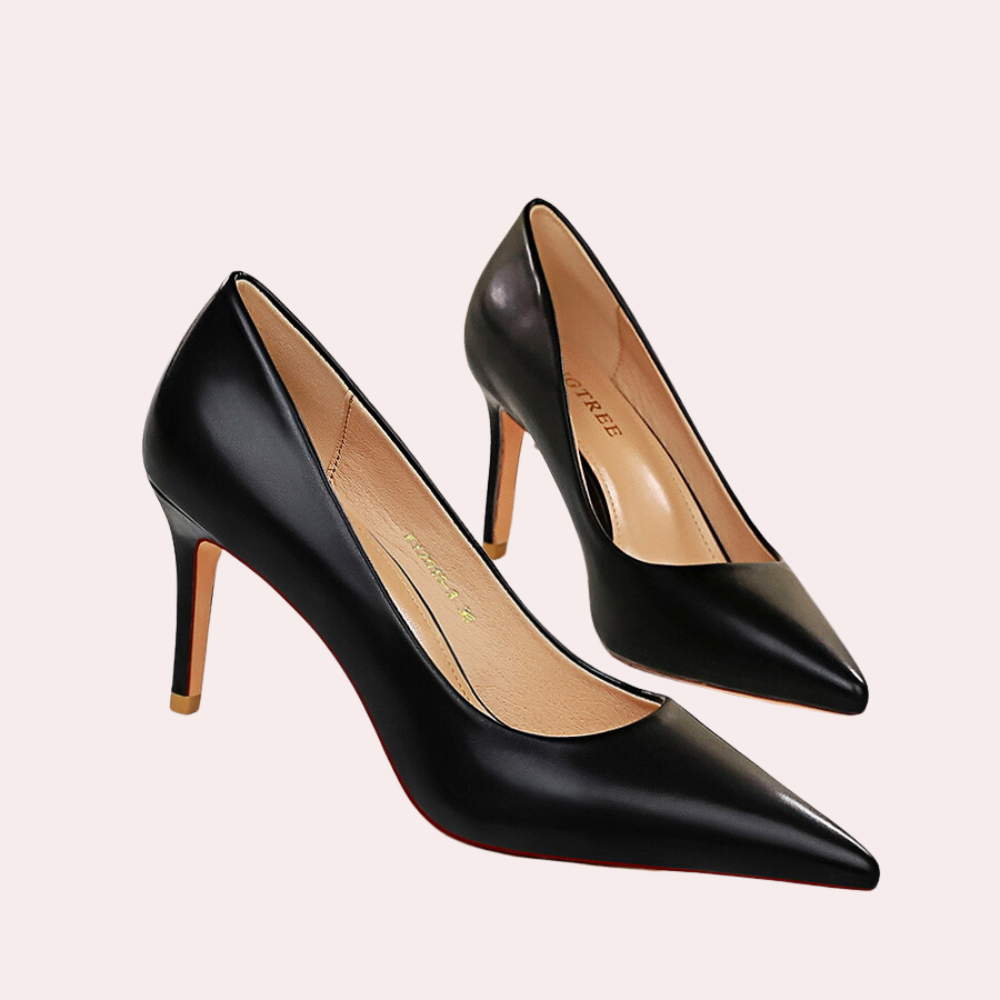 Elegante zomerse damesschoenen met hoge hak
