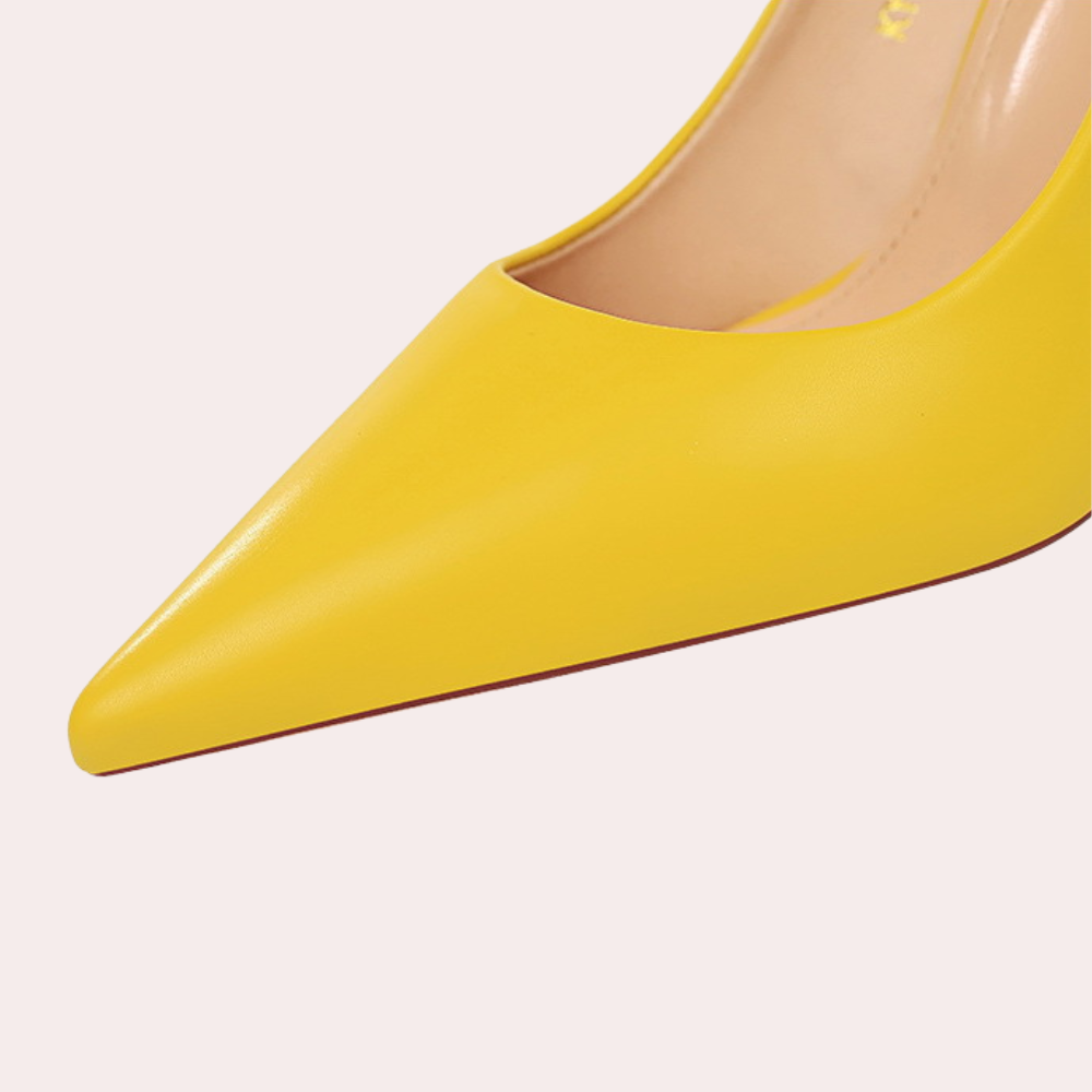 Elegante zomerse damesschoenen met hoge hak