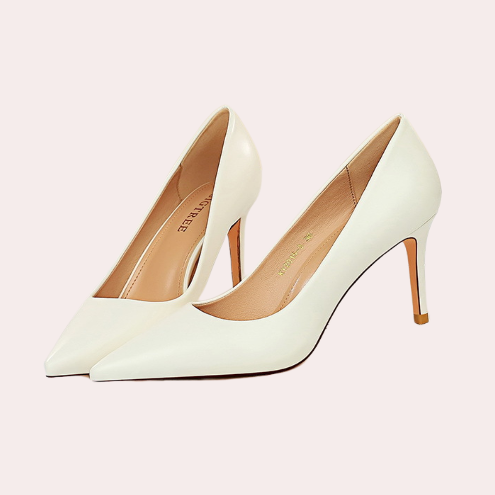 Elegante zomerse damesschoenen met hoge hak