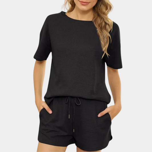Comfortabele casual damesset voor de zomer