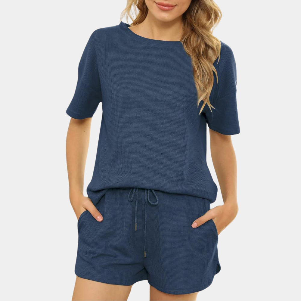 Comfortabele casual damesset voor de zomer