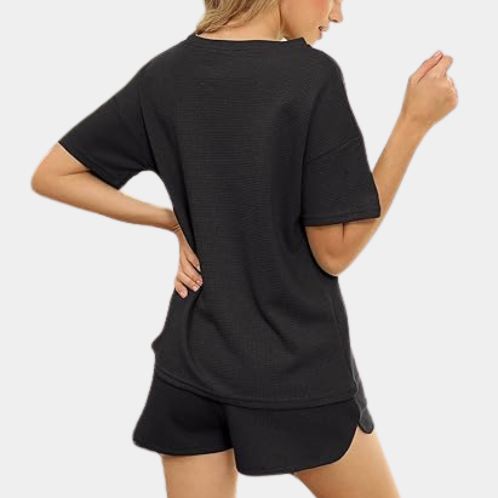 Comfortabele casual damesset voor de zomer