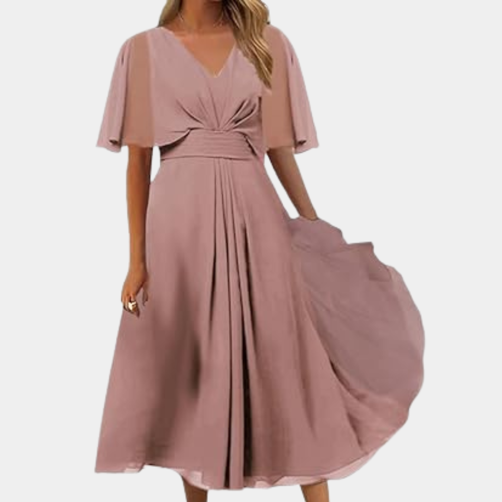 Stijlvolle en elegante damesjurk voor de zomer