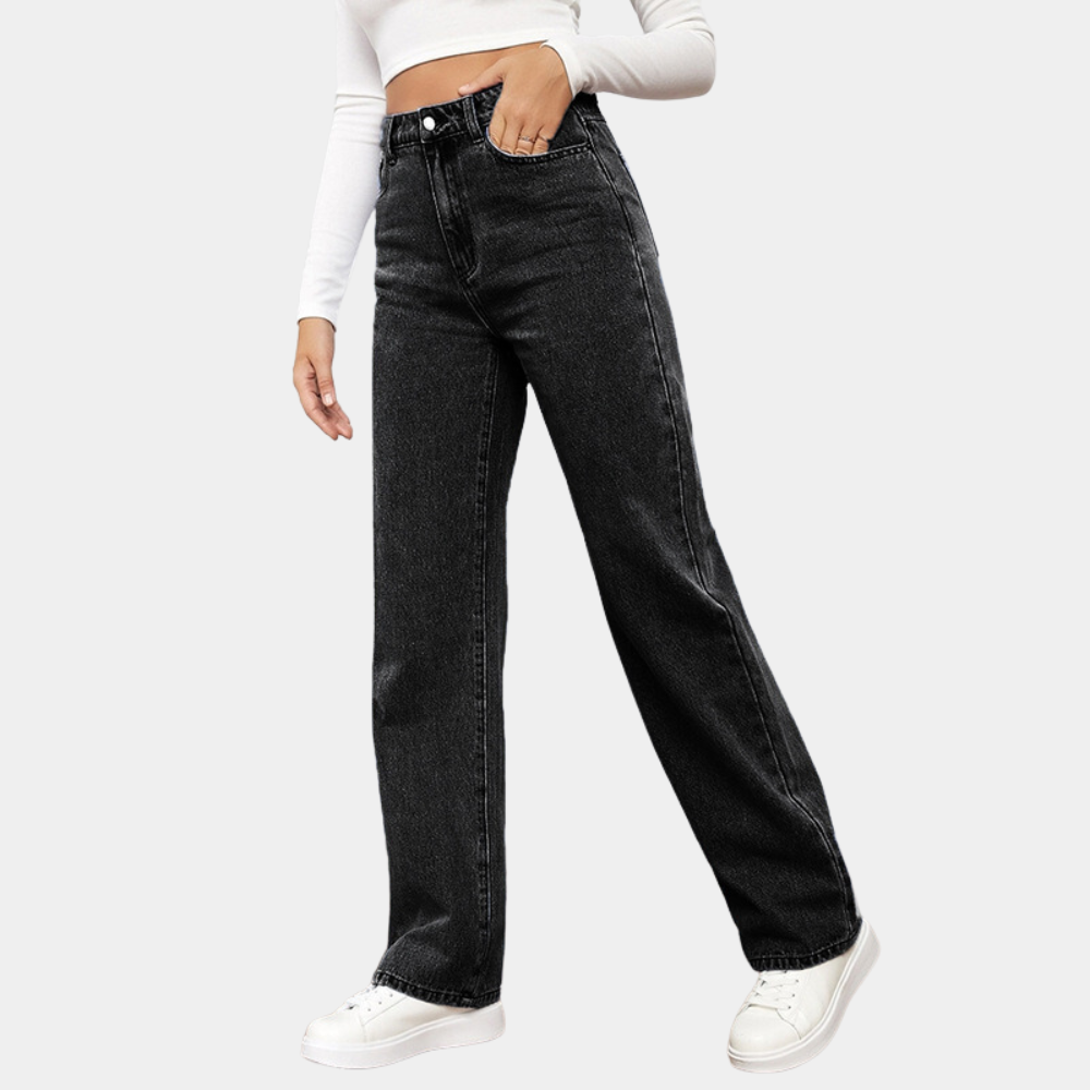 Casual baggy jeans voor dames - Perfect voor de zomer