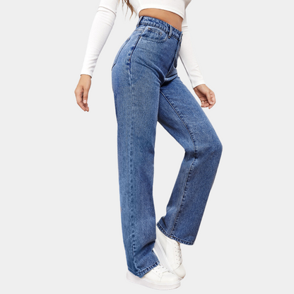 Casual baggy jeans voor dames - Perfect voor de zomer