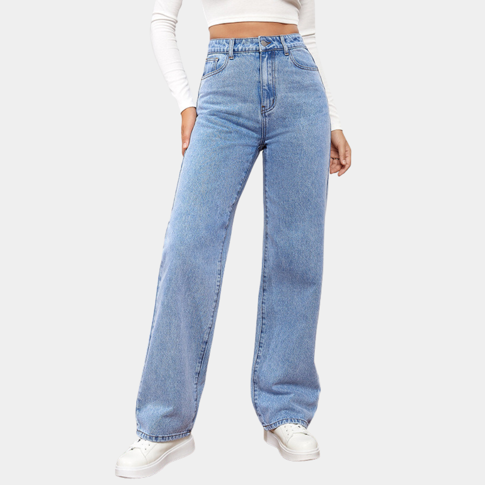 Casual baggy jeans voor dames - Perfect voor de zomer