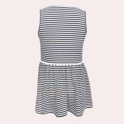 Gestreepte gebreide zomertanktop voor dames