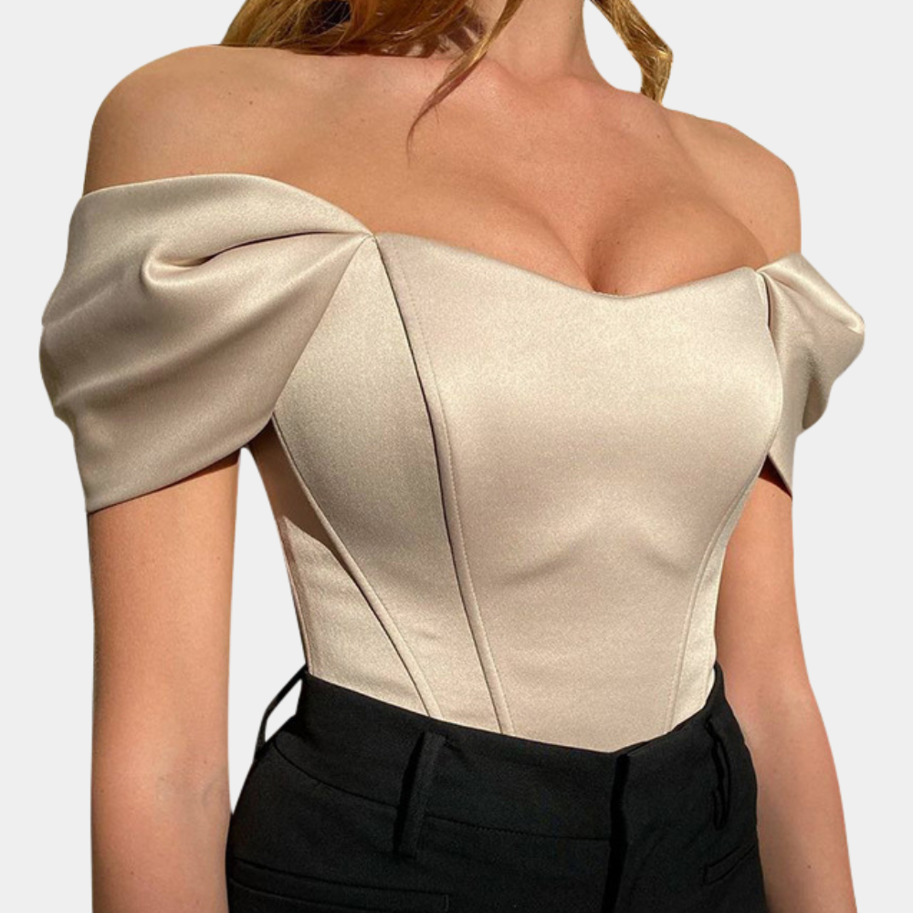 Elegante off-shoulder zomertop voor dames