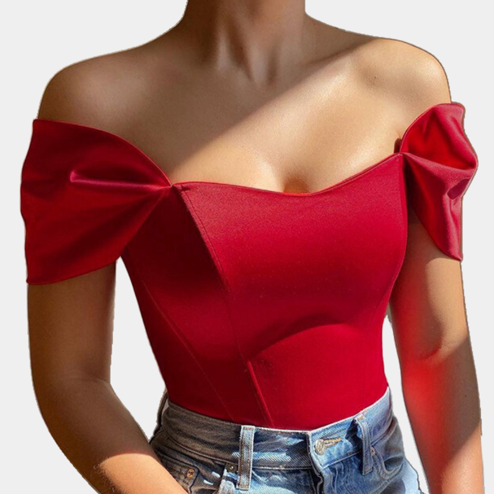 Elegante off-shoulder zomertop voor dames