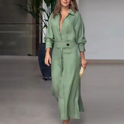 Elegante lange zomerjurk voor dames