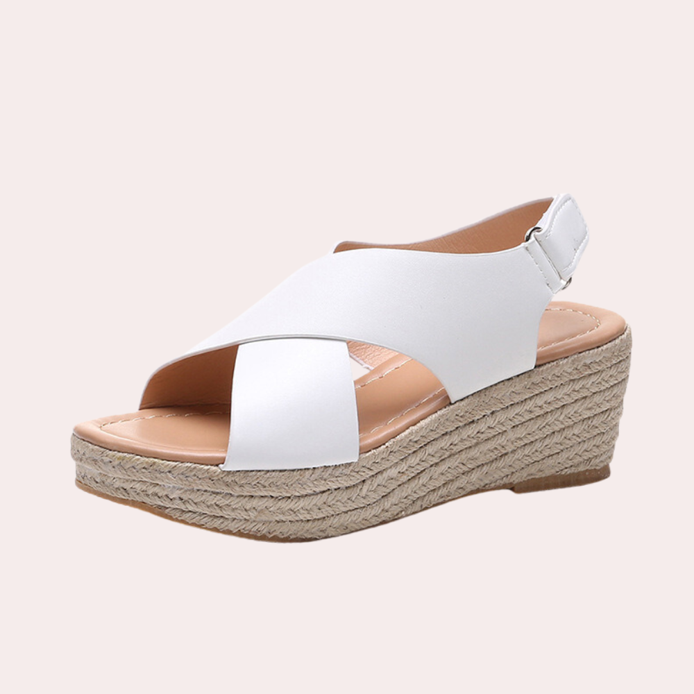 Comfortabele zomerse sleehak sandalen voor dames