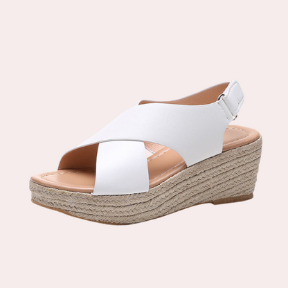 Comfortabele zomerse sleehak sandalen voor dames