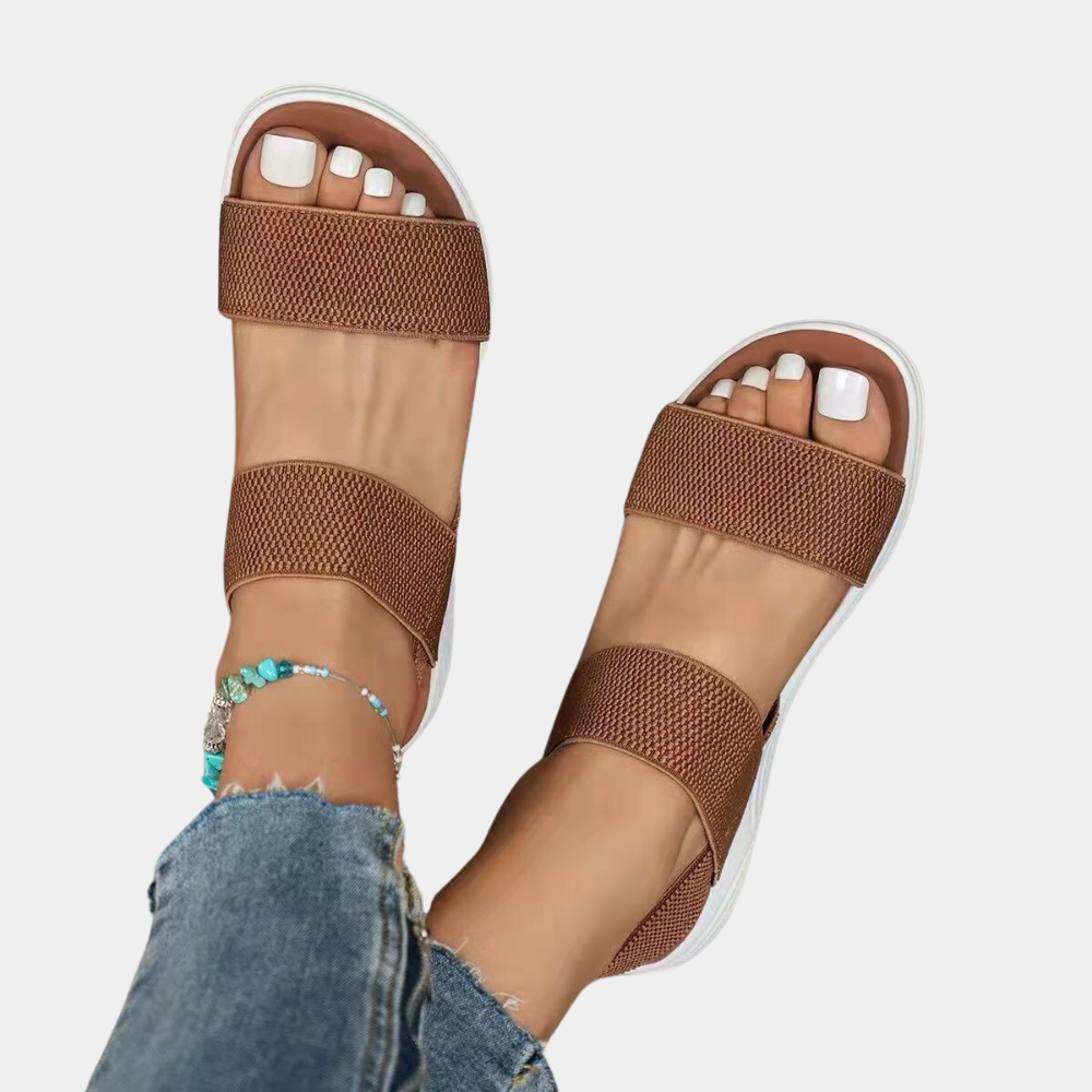 Stijlvolle platte sandalen voor dames - Perfect voor de zomer