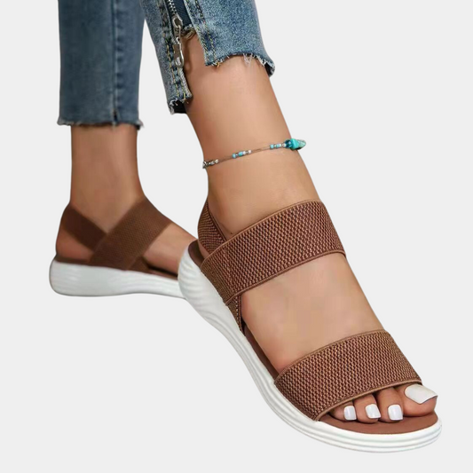 Stijlvolle platte sandalen voor dames - Perfect voor de zomer