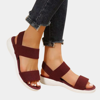 Stijlvolle platte sandalen voor dames - Perfect voor de zomer