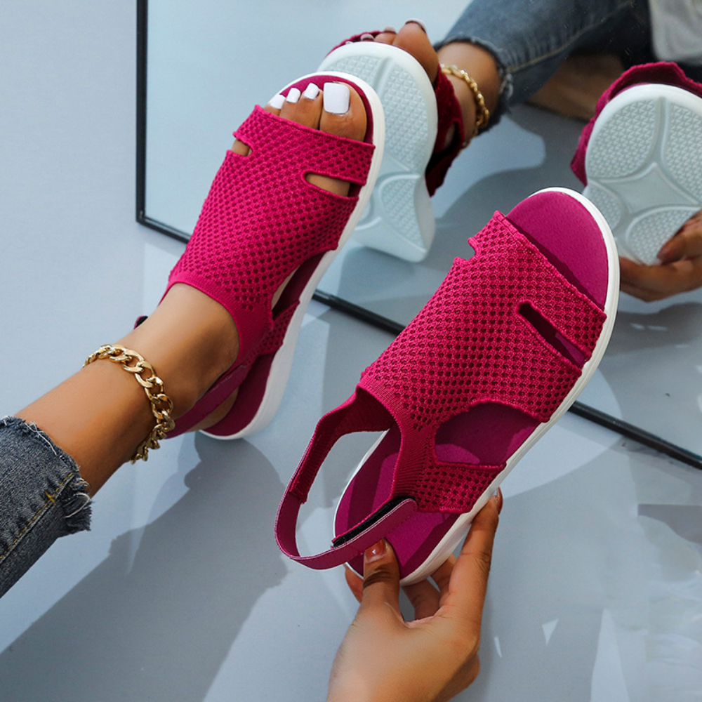Comfortabele zomersandalen voor dames