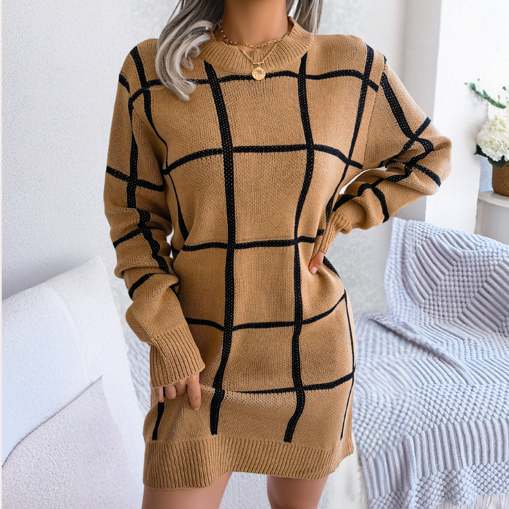 Trendy zomerse damesjurk