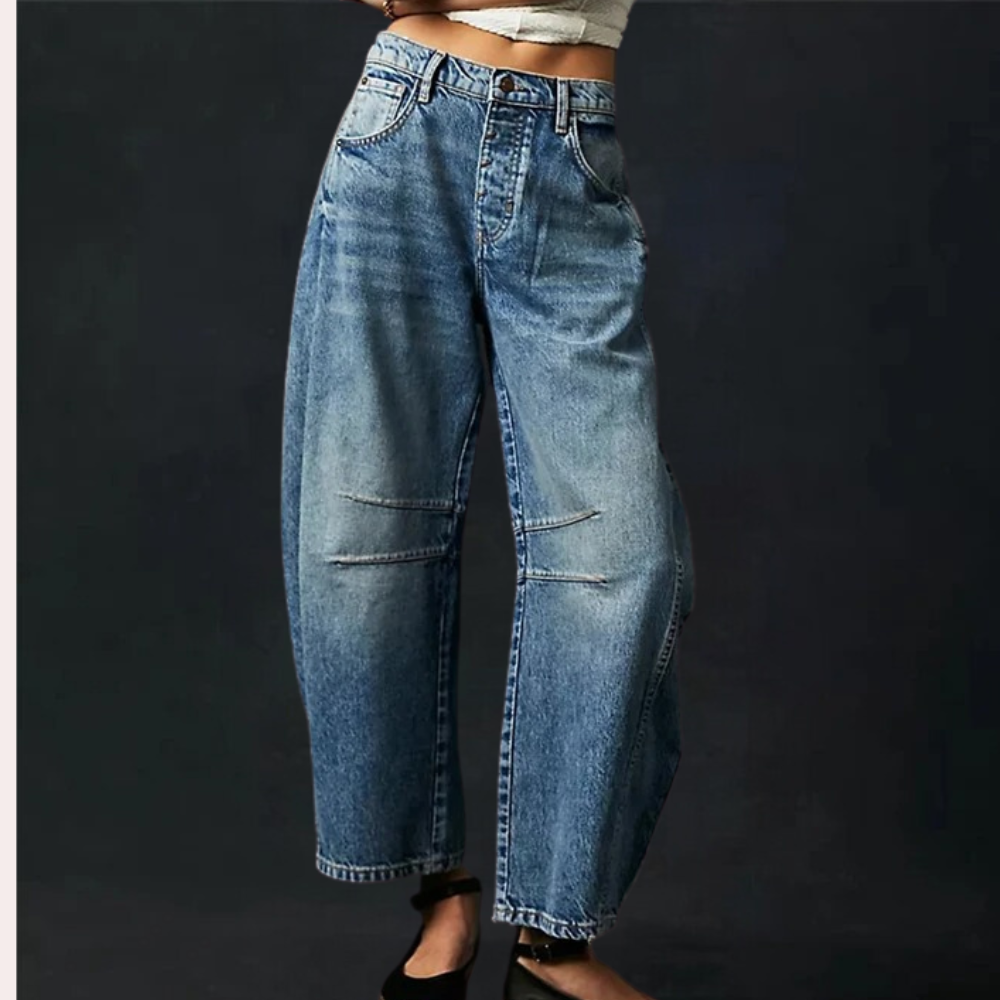 Trendy wijde zomerjeans voor dames