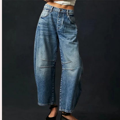 Trendy wijde zomerjeans voor dames
